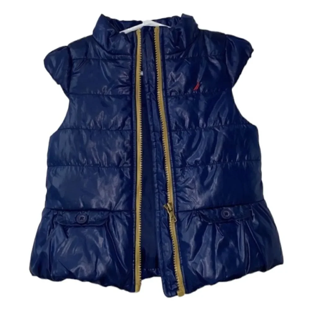 Nautica Navy Blue Toddler Vest(Size 24M)